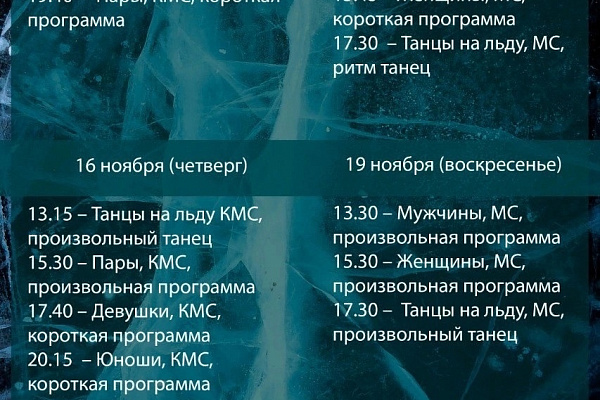 ВC "Ростелеком Гран При России - Волжский пируэт", ВС "Волжский пируэт" среди юниоров